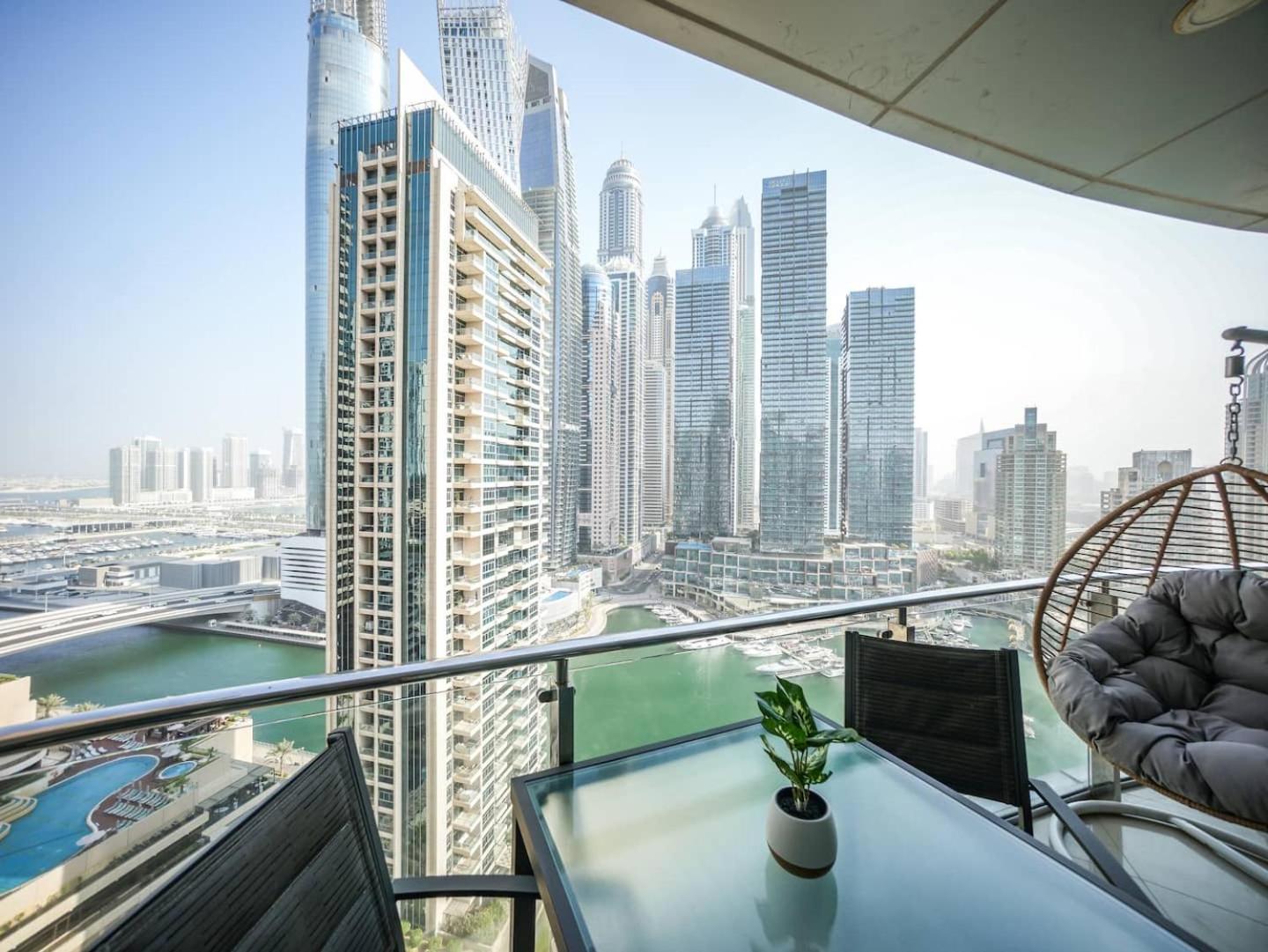 Deluxe 3 Bedroom With Marina & Sea View Dubai Ngoại thất bức ảnh